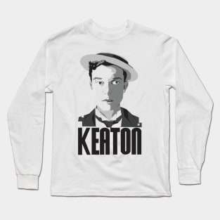 Buster Keaton Long Sleeve T-Shirt